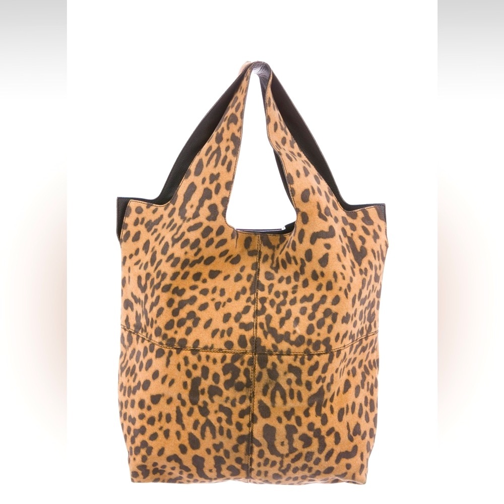 Givenchy suede George V tote bag animal print - Picture 6 of 10